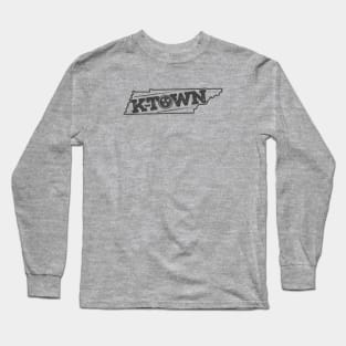 K-Town Tennessee (Black on Iron) Long Sleeve T-Shirt